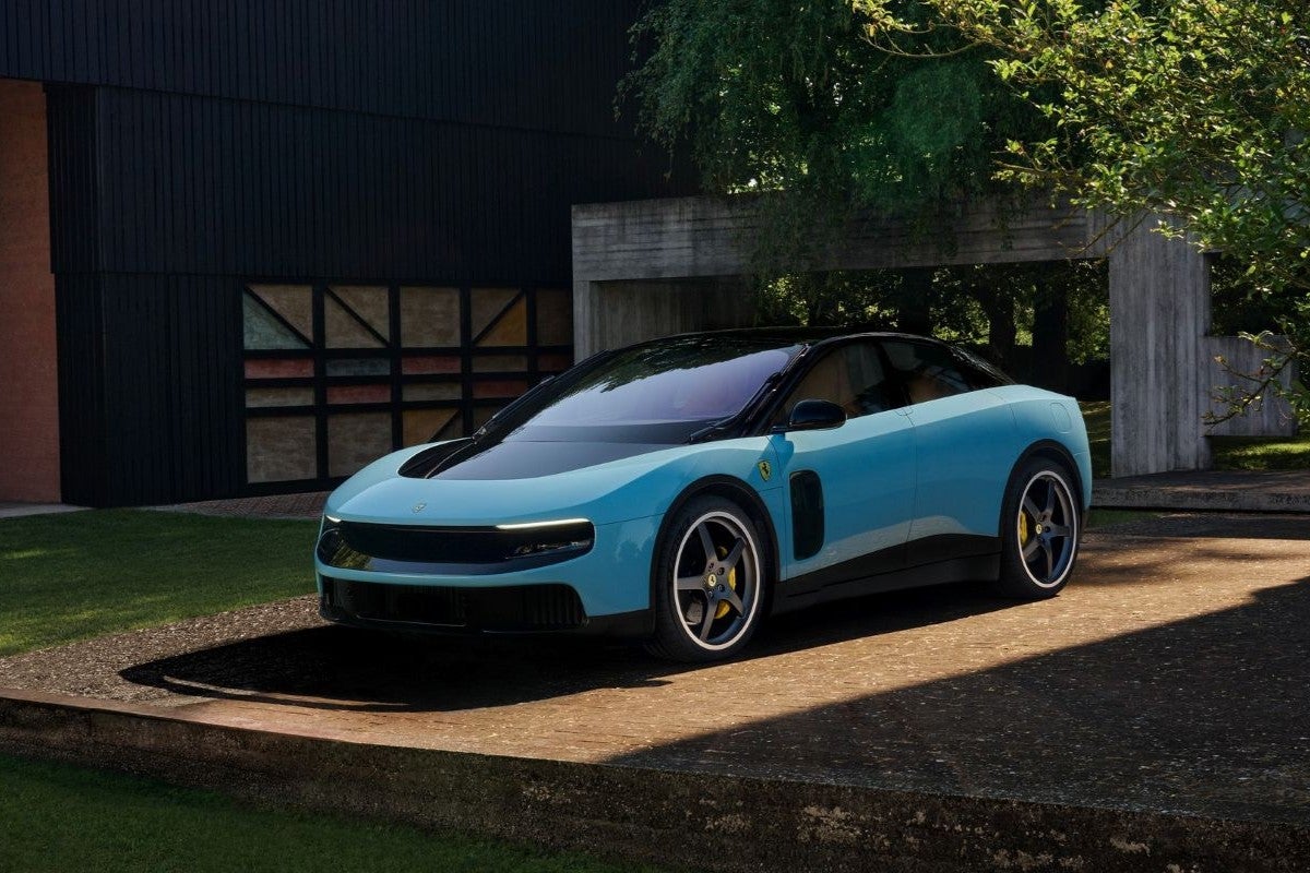 Jony Ive and Marc Newson unveil first electric Ferrari