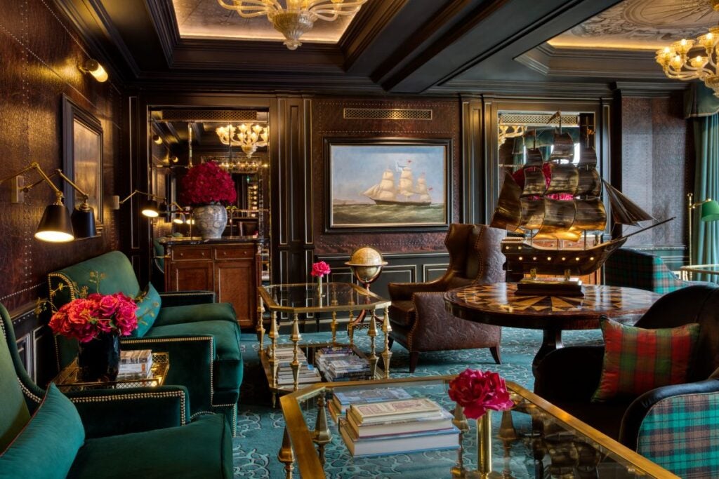 100 Princes Street dining room