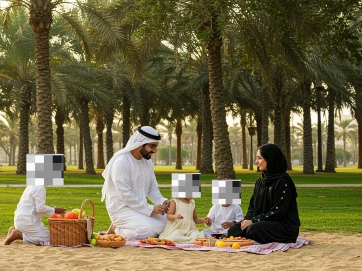 Arab family