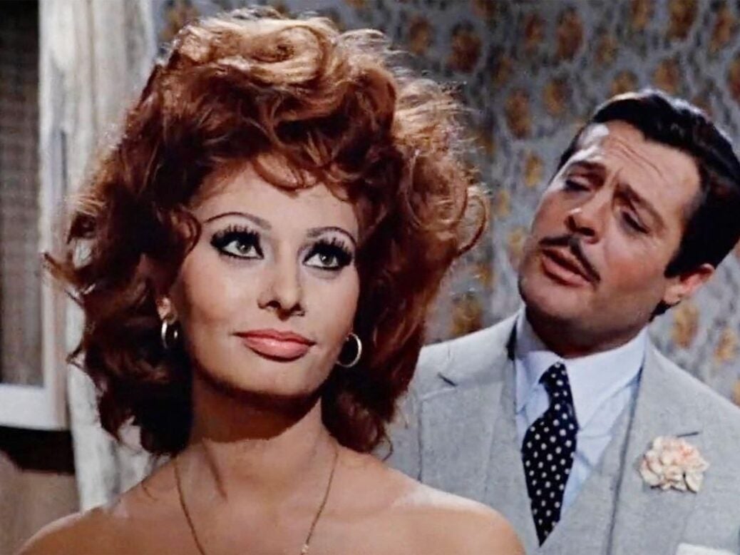 Marriage Italian Style Sophia Loren Alamy
