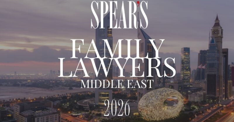 The best family lawyers in the Middle East in 2026 - Spear's