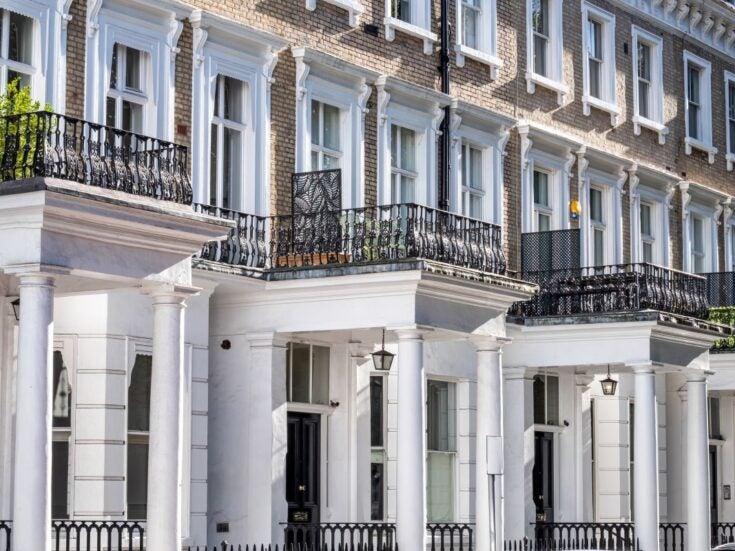 London townhouses Shutterstock
